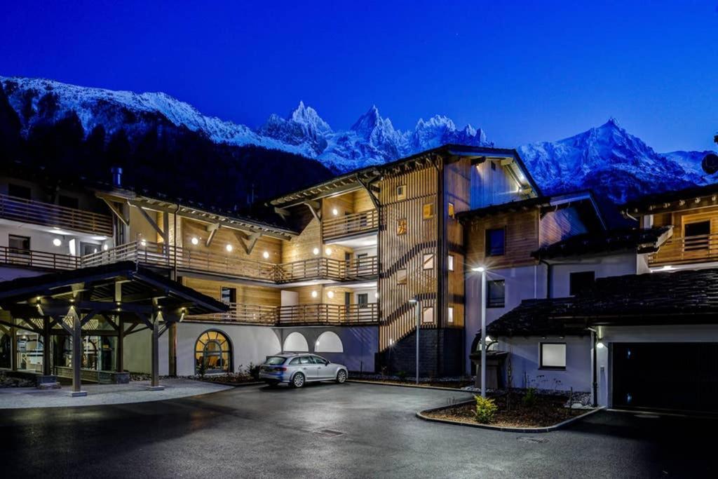 Residence Luxe 5*,Spa & Fitness, La Cordee Appartement 821 Шамони Екстериор снимка